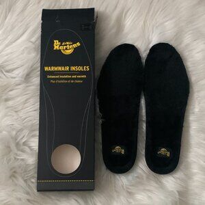 DR. MARTENS Warmwair Insoles in Black Sz M7/W8